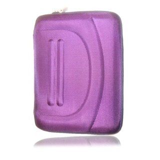 IPad 2 / IPad 3 Zipper Premium Pouch   Purple Cell Phones