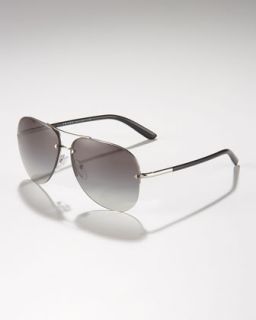  in silver $ 310 00 prada metal sport aviator sunglasses $ 310