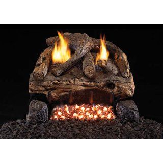  propane gas logs w ansi certified g18 burner 38 variable flame remote