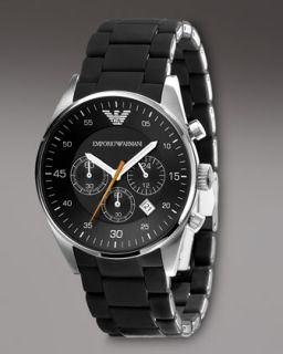 silicon wrapped bracelet watch black $ 345