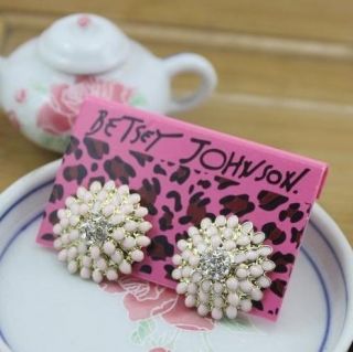  Johnson Flower Densely Petal Cute Top Jewelry Hot Earrings