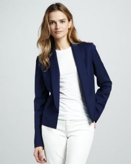  available in indigo $ 445 00 vince cropped open front blazer $ 445