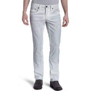   Rock & Republic Mens Nash In Thieves Jean,White,40 Clothing