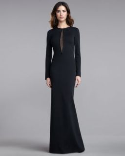 St. John Collection Beaded Milano Knit Gown   