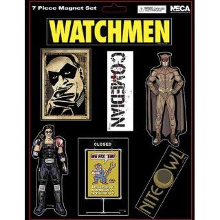 NECA Watchmen Movie Set of 6 Magnets Night Owl and