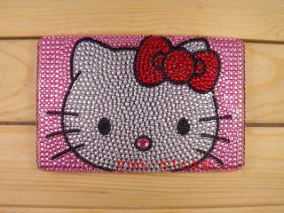  Hello Kitty Crystal Hard Back Cover Case for  Kindle Fire