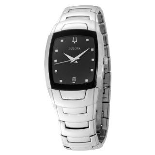 Bulova Mens 96G46 Stainless Steel Watch Watches 