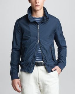  available in navy $ 545 00 armani collezioni zip jacket $ 545 00 stand