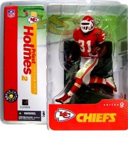  NFL Sports Picks Series 9 Action Figure Priest Holmes Red Je