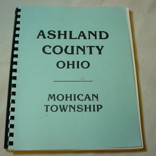Ashland County Ohio Mohican Township Softcover EB 46