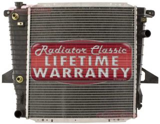  New 2 Row w O EOC w TOC Replacement Radiator for 4 0 V6 Gas At