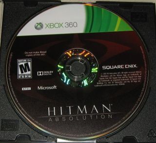 Hitman Absolution Xbox 360 2012 Mint Condition Comes in Jewel Case