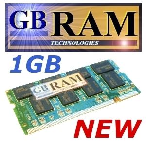 1GB Memory RAM HP Pavilion DV1000 DV4000 DV5000 DV8000