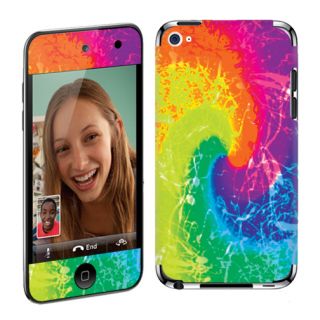 Tie Dye Vinyl Case Decal Skin to Cover Apple iPod Touch 4 4G