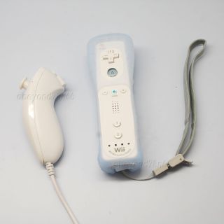  Wii Built in Motion Plus Remote Game Controller Nunchuck WT
