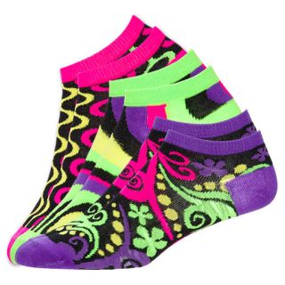  Pack Womens Socks Size 9 11 Swirls/Geo/Mod Swirl