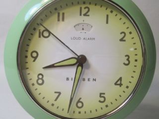Retro 1949 Quartz Westclox 47617 Big Ben Loud Alarm Battery Clock
