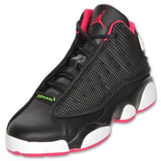 Air Jordan Retro 13 Preschool Basketball Shoe black