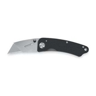 GERBER 31 000666 Folding Utility Knife,Aluminum,Black