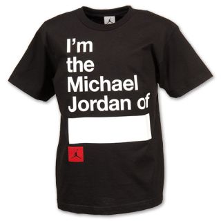 Jordan Michael Jordan of Youth Tee Black/White