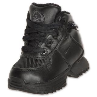Nike Toddler Pinchot Leather Mid Boot Black