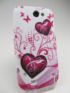  GT i8150 Soft Case Silikon Cover Schutz Hülle Pink Rosa Herz