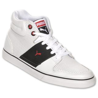Puma El Ace 2 Mid Mens Casual Shoes White/Black