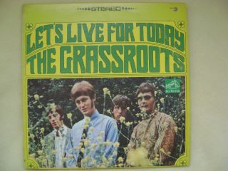 The Grass Roots Lets Live for Today Original Vinyl LP