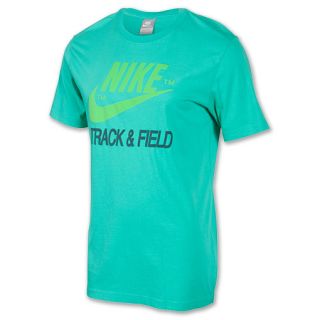 Mens Nike Track & Field Brand Tee Shirt Atomic