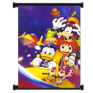 Kingdom Hearts Game Fabric Wall Scroll Poster (16x24