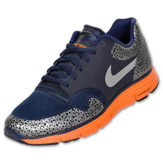 Nike Lunar Safari Mens Running Shoes Navy/Orange