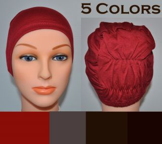 Big Hijab Caps Cotton Under Scarf Bonnet Hat Hejab
