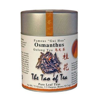The Tao of Tea, Osmanthus Oolong Tea, Loose Leaf, 2.5 Ounce Tins (Pack