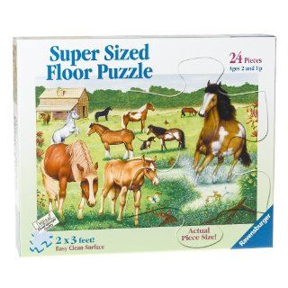 Ravensburger: Horses Supersized 2 x 3 Floor Puzzle: Toys