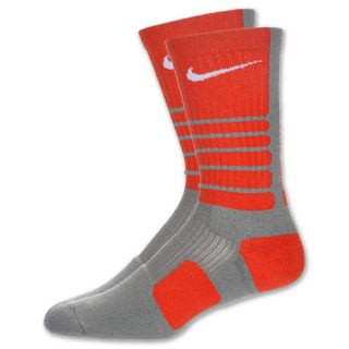 Nike Platinum Elite Basketball Socks Dark Steel