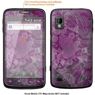 Protective Decal Skin Sticker for ZTE Warp  Boost Mobile
