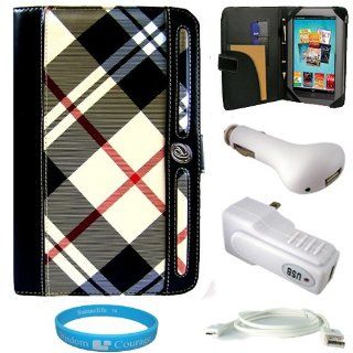 Plaid Executive Melrose Leather Protective Case Cover for