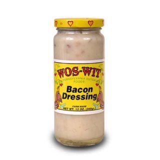 Wos Wit Bacon Dressing   12 Pack Grocery & Gourmet Food