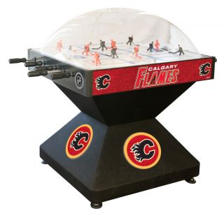 Calgary Flames Dome Rod Hockey Game Table by Holland Bar Stool Company