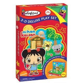 Colorforms 3D Deluxe Playset Ni Hao, Kai Lan Toys & Games