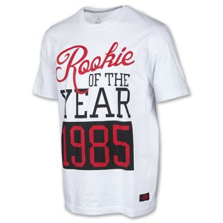 Mens Nike Rookie of the Year Tee Shirt White/Gym