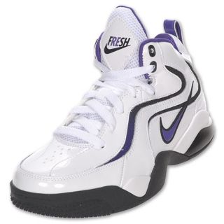 Nike Flip N Kids Basketball Shoe White/Grape