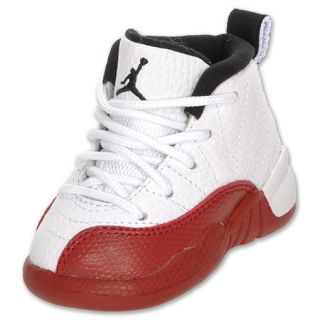 Air Jordan Retro 12 Toddler Basketball Shoes White