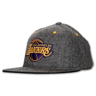 adidas Los Angeles Lakers NBA Tweed Snapback Hat