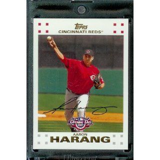 2007 Topps Opening Day #128 Aaron Harang Cincinnati Reds
