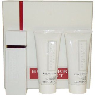 Burberry Sport Perfume Gift Set For Women: EDT Spray, Body