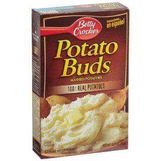 Betty Crocker Potato Buds Mashed Potatoes, 13.75 Ounce Boxes (Pack of