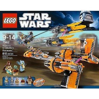 LEGO Star Wars Anakins & Sebulbas Podracers 7962 Toys