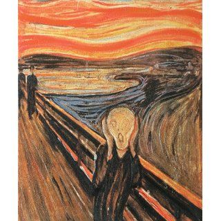 The Scream by Edvard Munch  Fine Art Textured Hand Painted