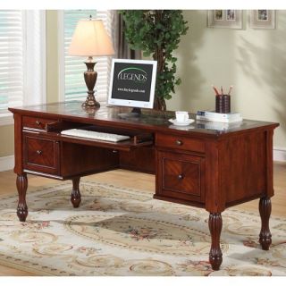 Home Office Marble Top Writing Desk